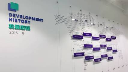 企業(yè)文化墻 北京宏興為您打造視覺(jué)名片